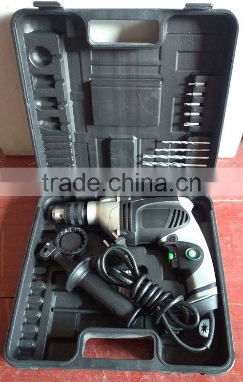 GOLDENTOOL 13mm 710w Aluminum Housing Electric Power Impact Hand Drill Machine