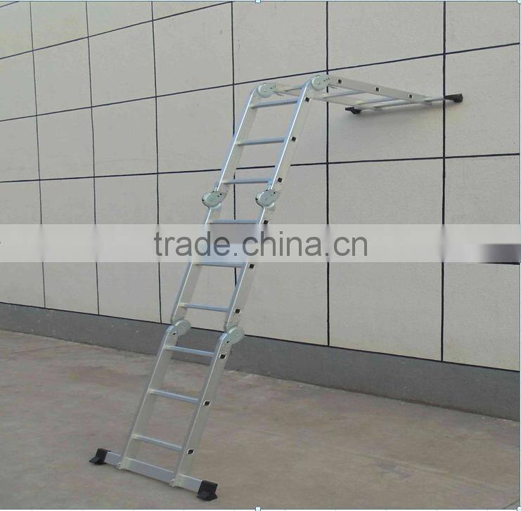 Ladder with tool box