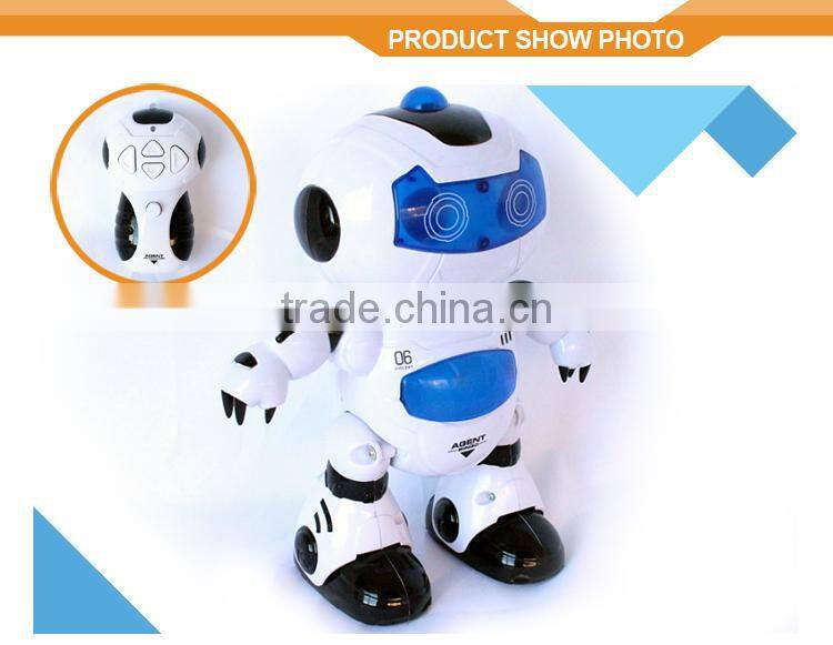NEW HOT!!!2015 fantastic rc toy robot for kids fancy light robot wholesale
