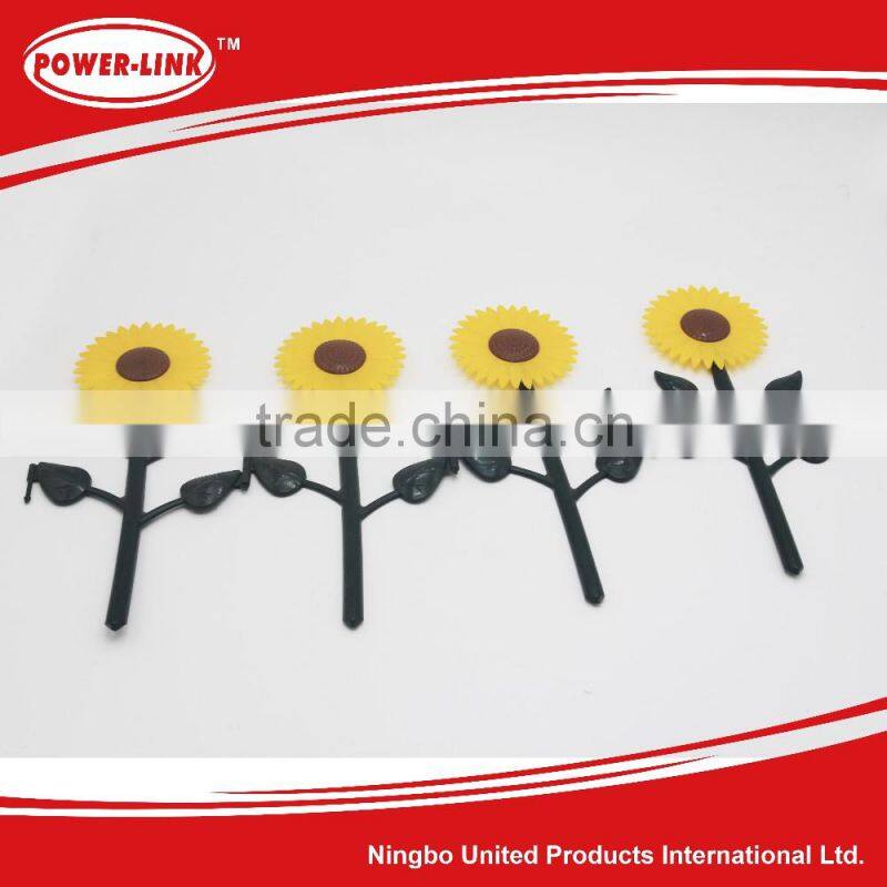 hot sales outdoor garden fence plastic flower Garden fance
