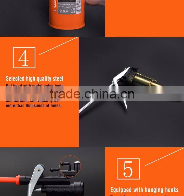 Environmental-friendly PET olier oil can Flexible metal spout oil can