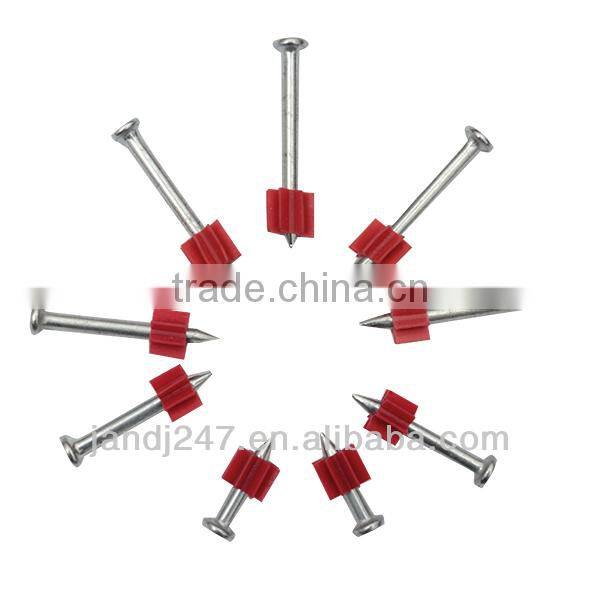 Factory price steel drive pin nail for concrete wall shooting