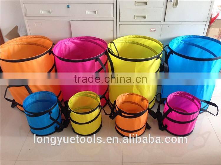 New style colored pop up polyester garden bag