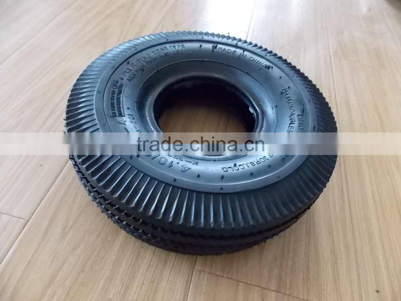 Hand trolley wheel tyre 4.10/3.50-4