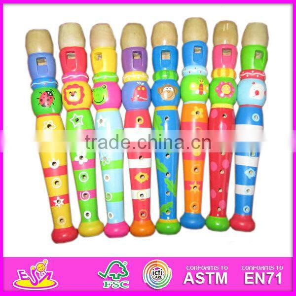 New Design Children musical instrument wooden flute W07D014