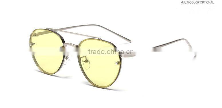 New fashion sunglasses men and women sunglasses shading mirror
