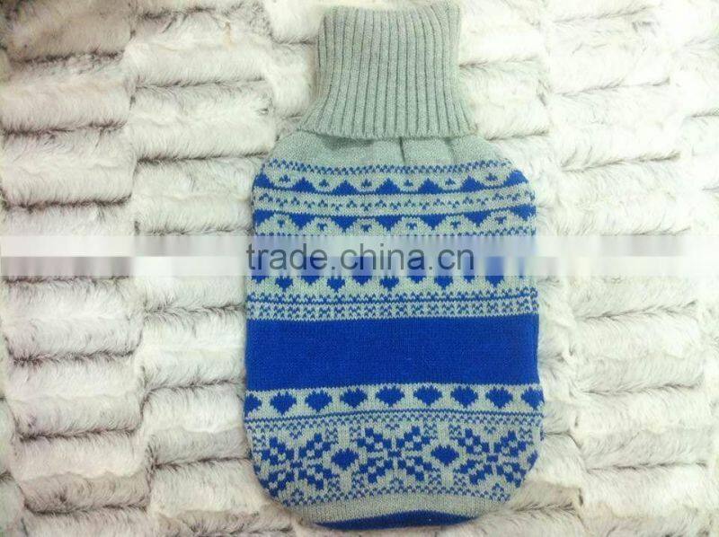 China good quality knitted hot water bag cover