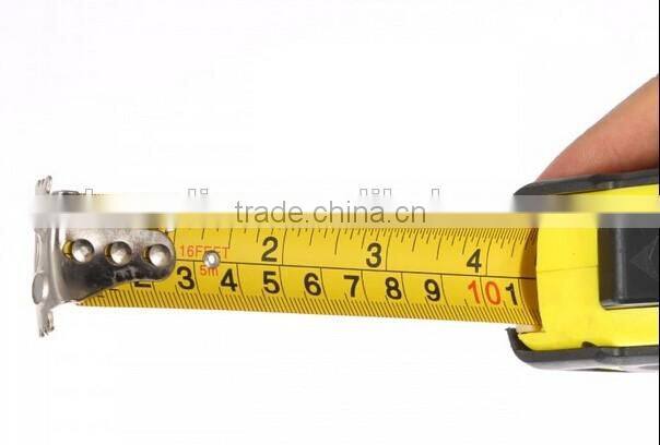 5m and 7.5m rubber covered tape measure with magnetism design