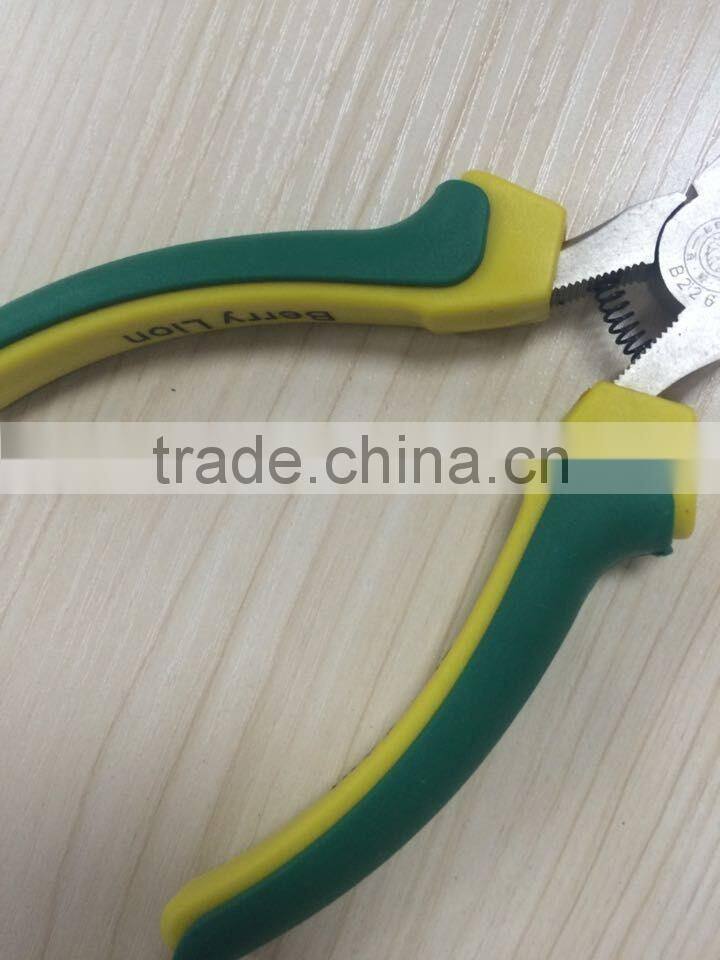 BERRYLION 6'' wire cable cutter diagonal cutting pliers with dual colors design