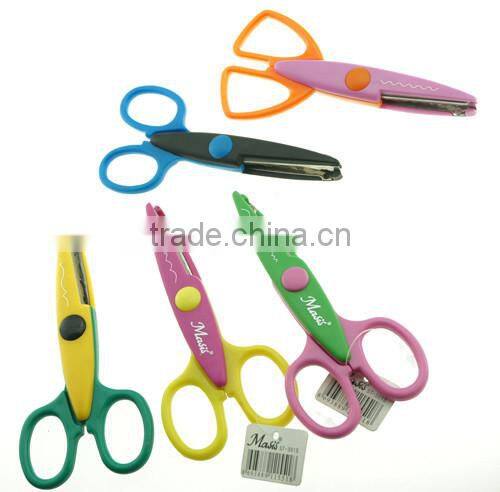 61069 Popular Novelty Children/Kids School Craft Scissors Paper Shape Cutting Scissors