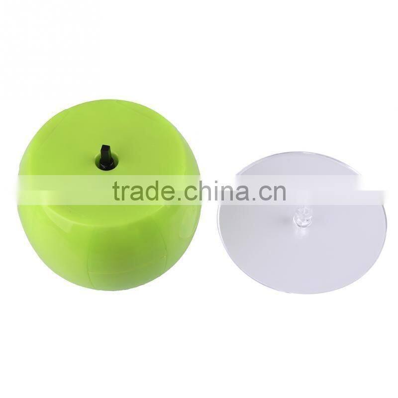 Solar Powered Jewelry Phone Watch Rotating Display Stand Turn Table Apple-shaped