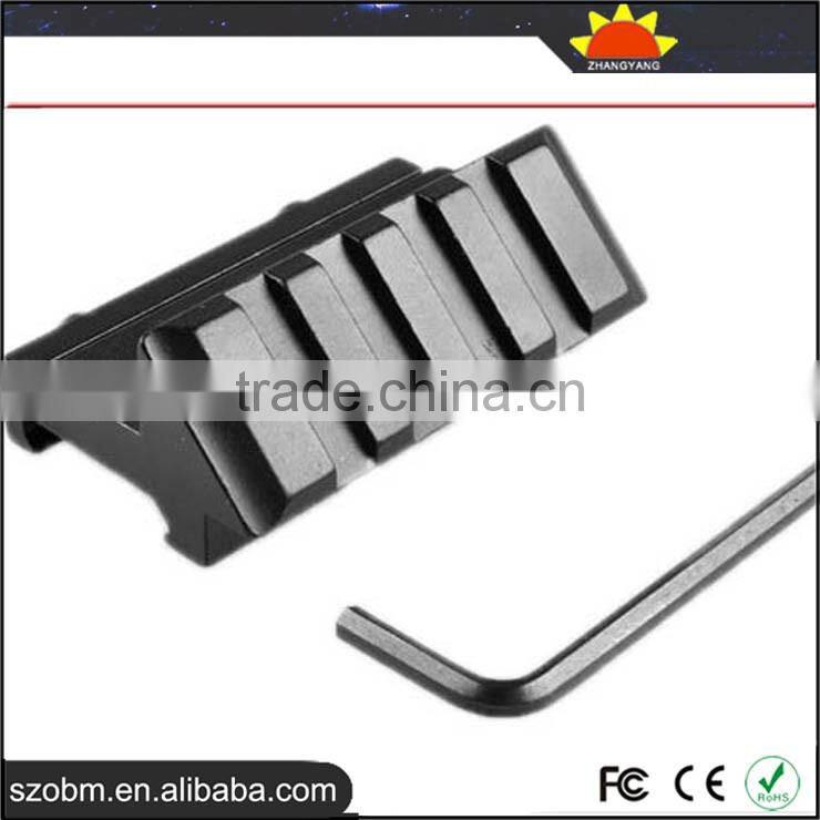 New Arrival Y0033 Alluminum Alloy 21mm Gun Mount Extend Rail Weaver Adaptor