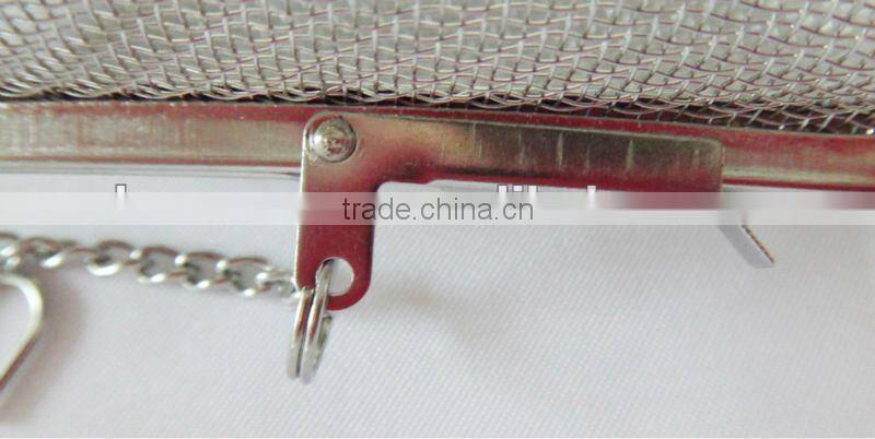 stainless steel mesh filter/tea ball strainer