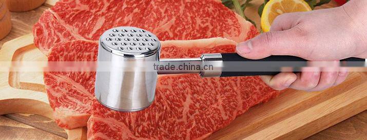 18/8 Stainless Steel steak Tenderizer/Meat Hammer/Meat Pounder Kitchen Tools