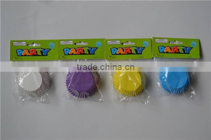 different sizes pure color printing paper cupcake cup baking cups muffin cases for sale