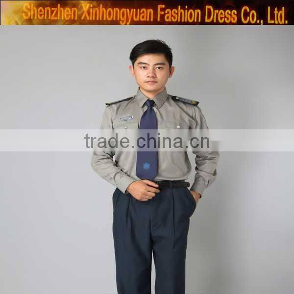 security guard dress/ uniform/ security guard uniforms