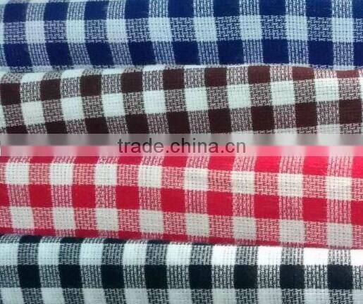 Yarn dyed gingham Checked fabric for Garments /Sheeting