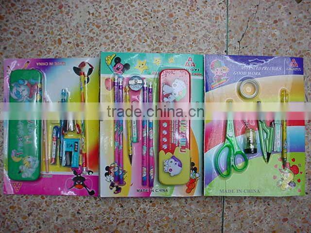 10 cents store Stationary Yiwu Product Cheap Stationary set Clips