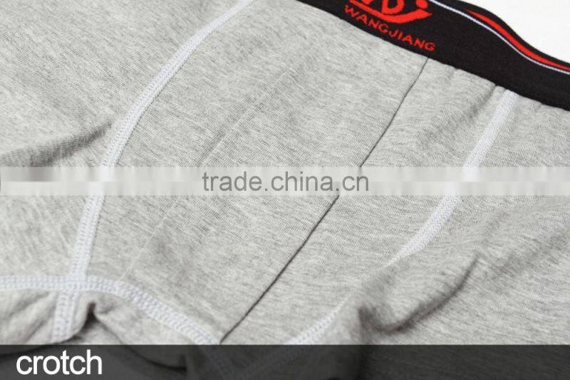 WJ boxer 95% cotton manufacture man underwear hot sale