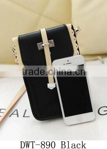 Hot Popular PU phone case for mobile money credit card