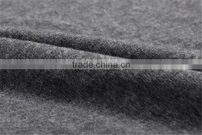 Cotton Trench Coat Women Autumn Winter Hoodied Overcoat Female Zipper irregularity Cardigans Grey Black Color Plus Size