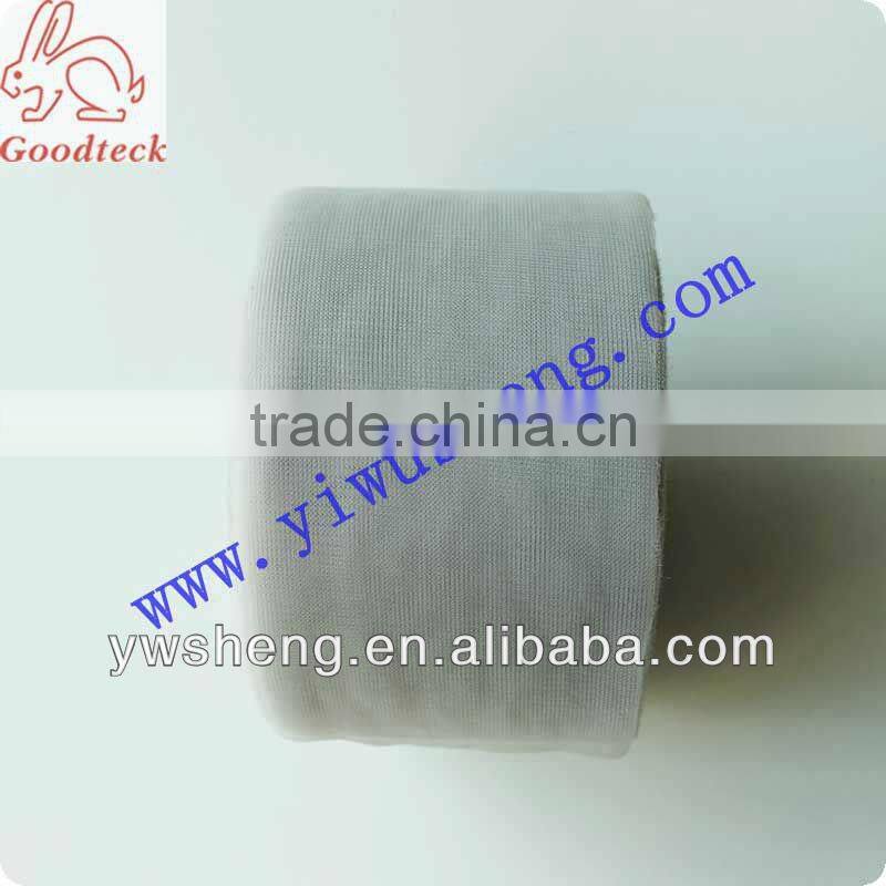 Wholesale soft pink floral embroidered tulle fabric with flower