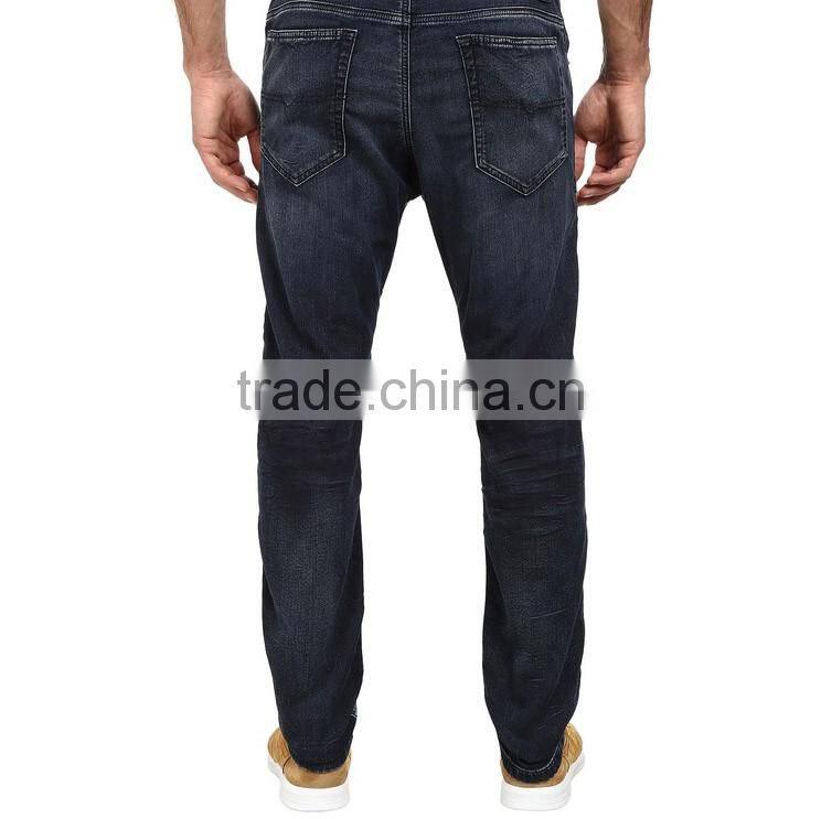 2016 two tone men washed plain denim boys buy jeans in bulk