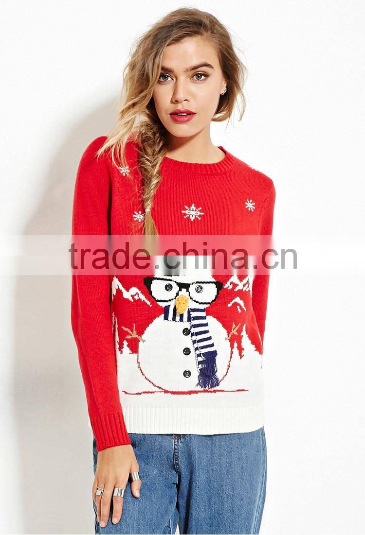 Christmas Sweaters Custom Womens Christmas Hoodies Digital Printing Christmas Jumpers wholesale