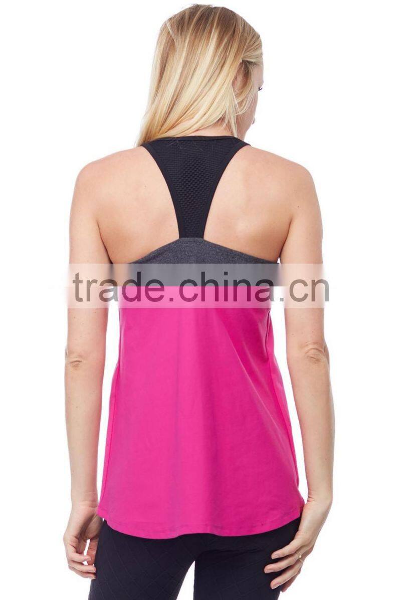 New arrival cheapest factory wholesale polyester tank tops