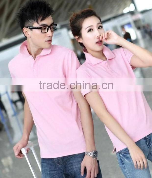 high quality cheap customized unisex's polo T-shirt