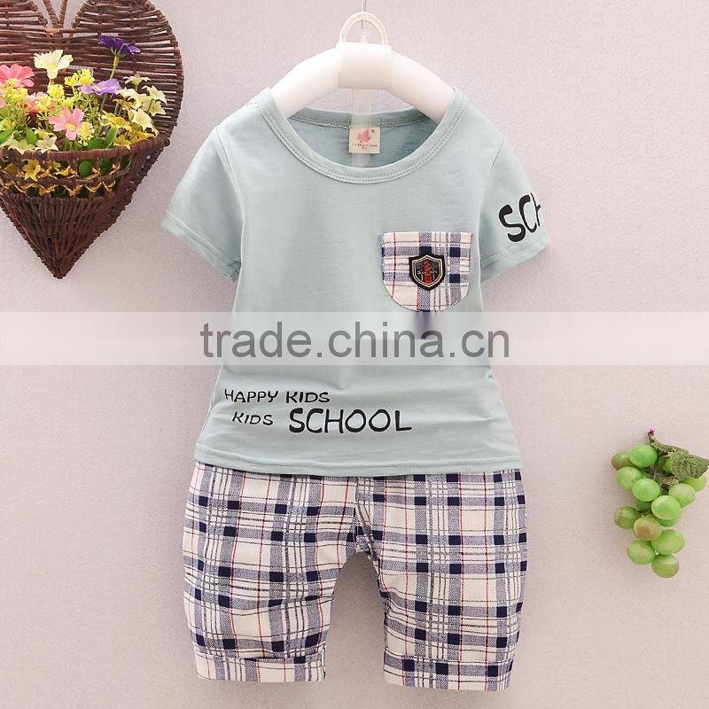 wholesale children's boutique clothing 2017 soft cotton children clothing