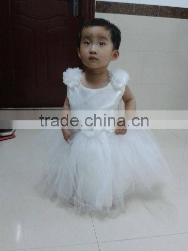 Kids Girls Dresses Elsa dress costume Princess Anna party dresses 2-8Y