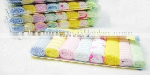 Soft terry baby Handkerchief 8pcs/pack set