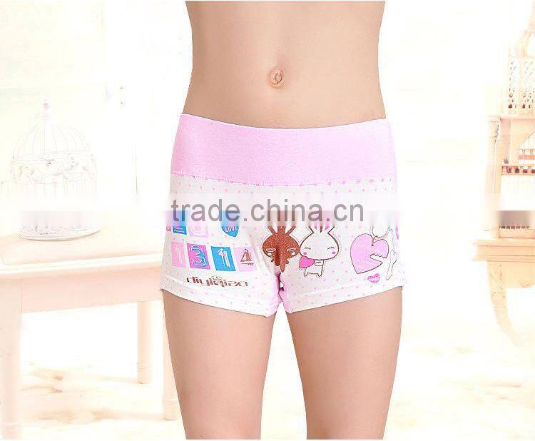 carton girl panty briefs seamless lingerie kids underwear for girls