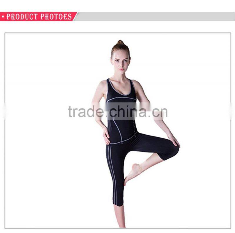 Wholesale Fit Active Sports Yoga Clothing Women's Fitness Yoga Wear Set