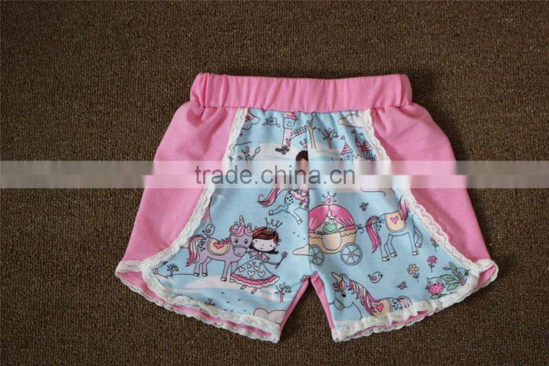 yiwu city suppliers children shorts baby frock style baby girl short elastic shorts for summer