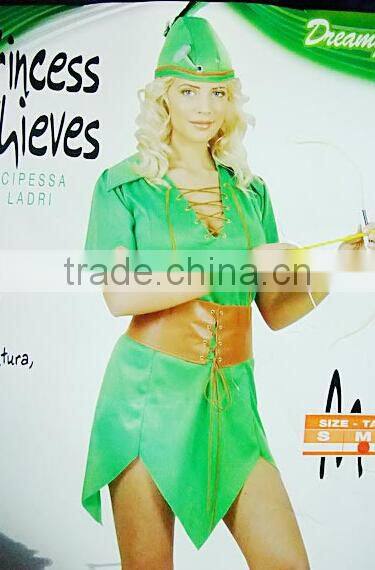 OEM costume latest Flower Fairy Genius Elf belle princess costume for girls