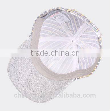 cotton stripe baseball caps for kids