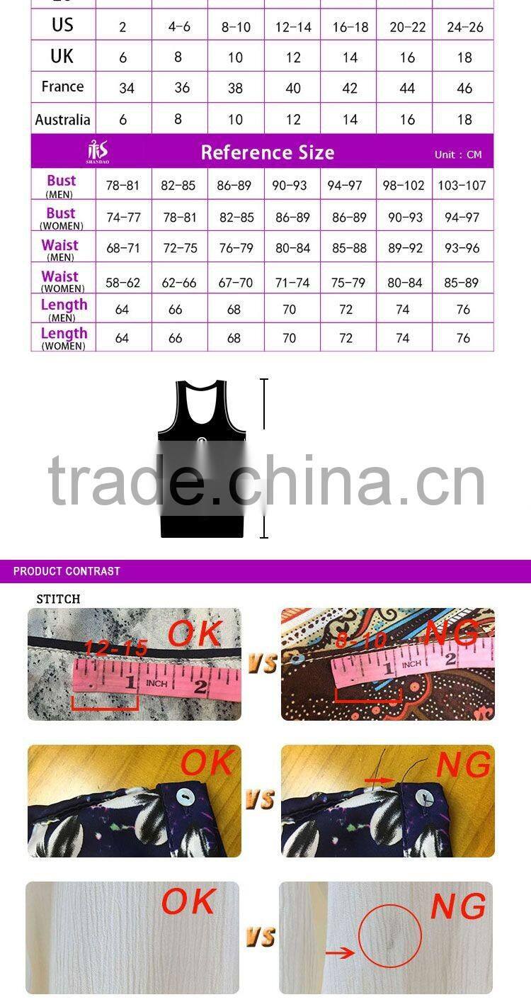 Guangzhou Shandao OEM Wholesale Casual Summer 95% Cotton 5% Spandex Unisex Athletic Quick Dry Slim Fit Fitness Tank Top