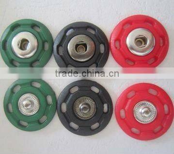 two parts plastic snap button