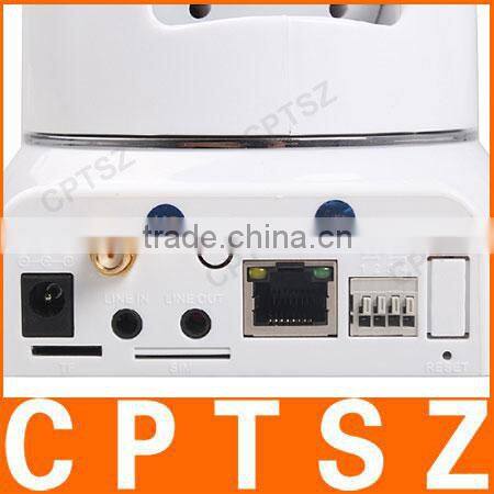 Newest H.264 MegaPixel Wireless IP Camera with door sensor/PIR security camera