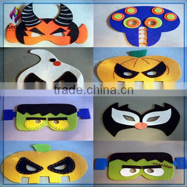 handmade party face mask felt kids halloween craft kit