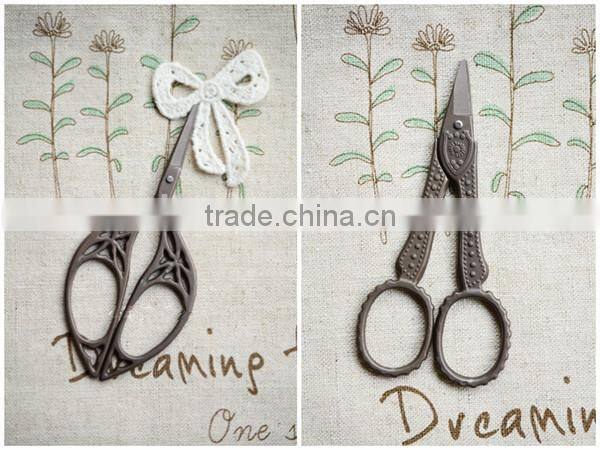 Antique Zakka Scissors Embroidery Bird Scissors Craft Thread Scissors