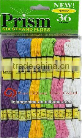 cotton bracelet thread for kid's DIY knitting