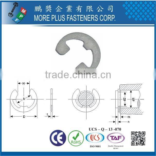 Made in Taiwan External Snap Inox 302 DIN6799 Circlips
