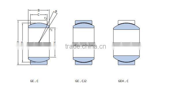 Reliable Radial Spherical Plain Bearing GE4C