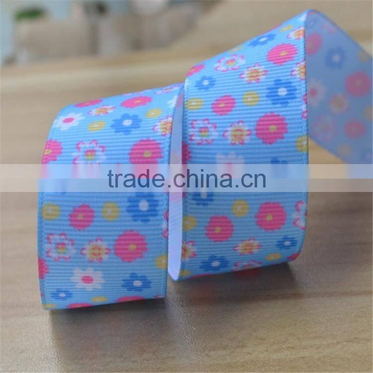 small broken flower design ribbed band