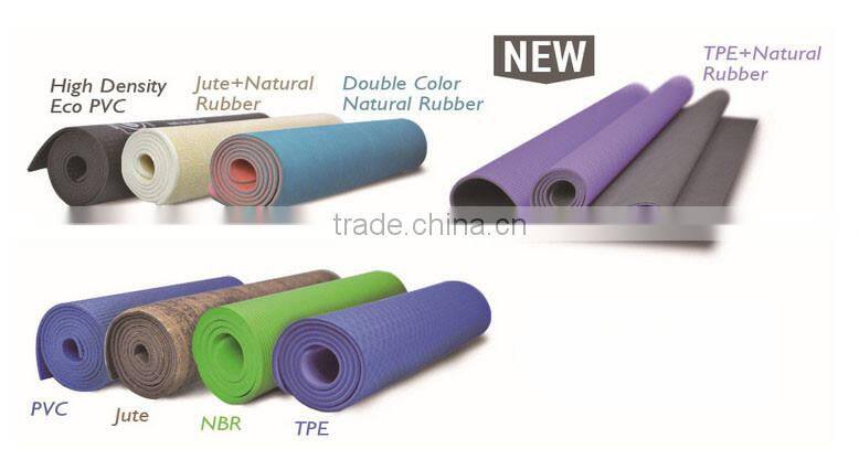 Yoga mat custom printed unique PVC yoga mats eco friendly fitness yoga mat
