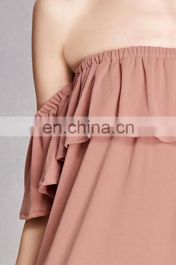 Off the Shoulder Women Mini Dress 2017
