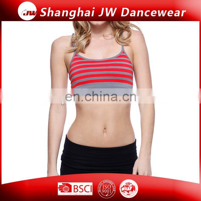 Young Lady Sexy sports wear cheap wholesale seamless sports bra for girls